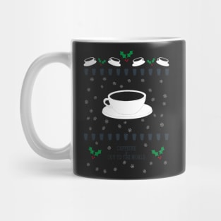 Caffeine Holiday Cheers Mug